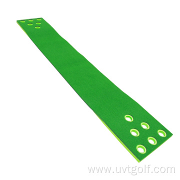 12 holes Portable Golf Putting Mat